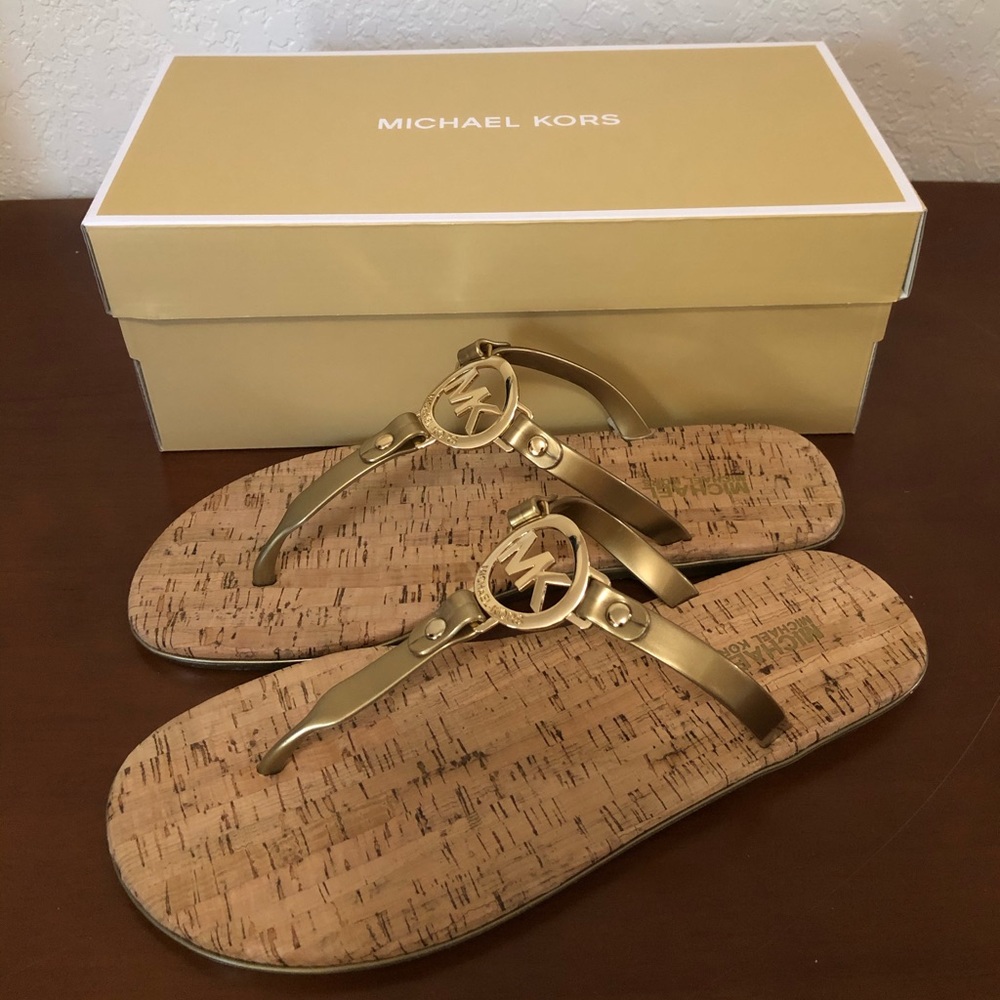 MK Jelly Thong Sandals